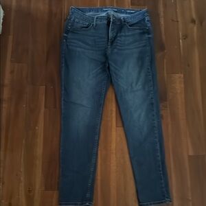 Calvin Klein Curvy Skinny Blue Jeans Classic Denim
